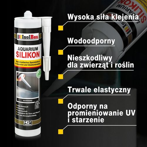 Silikon akwarystyczny czarny 300 ml na Arena.pl