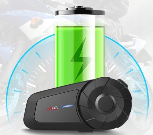 INTERKOM MOTOCYKLOWY BLUETOOTH MAXTO MX1 | BLUETOOTH|POLSKI LEKTOR na Arena.pl