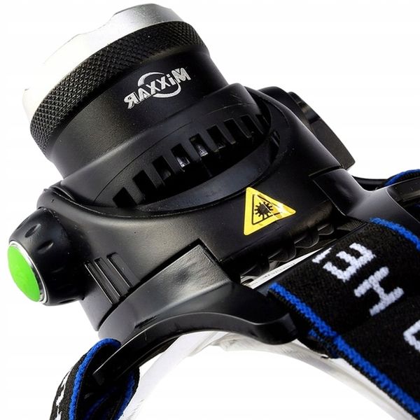 LATARKA CZOŁOWA CZOŁÓWKA LAMPKA LED Zoom 3 TRYBY zdjęcie 3