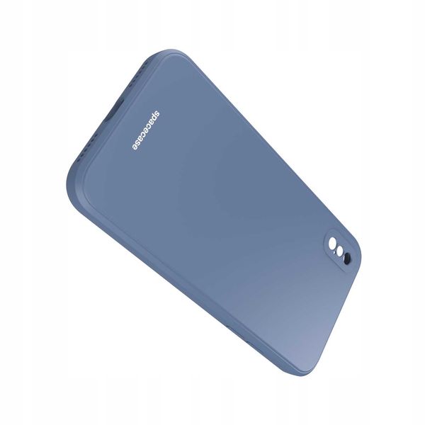 Spacecase Silicone Case Iphone Xs Max Blue zdjęcie 8