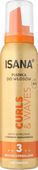 ISANA CURLS & WAVES PIANKA DO WŁOSÓW POZIOM UTRWALENIA 3 150 ML