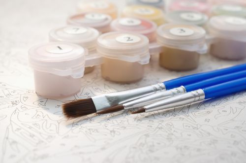 Zestaw do malowania po numerach - jelonek na Arena.pl