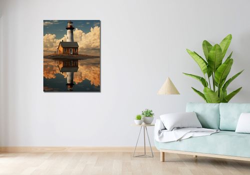 Obraz 70x90cm Morskie Odbicie na Arena.pl