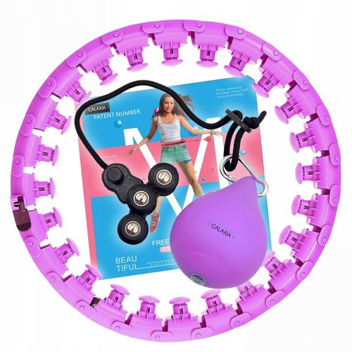 HULA HOP ODCHUDZAJĄCE z Obciążeniem Obciążnikiem Smart z Wypustkami HULAHOP na Arena.pl