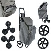 TORBA NA ZAKUPY WÓZEK ZKUPOWY DUŻA TERMICZNA KIESZEŃ KÓŁKA NA SCHODY