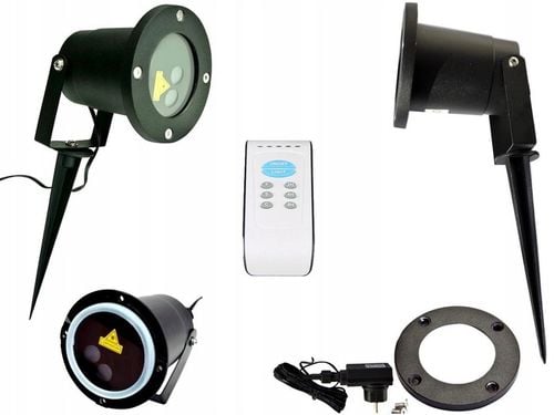 PROJEKTOR LASEROWY ŚWIĄTECZNY LASER RG LAMPKI KOLORY 8w1 STAR SHOWE PREZENT na Arena.pl