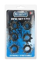 menzstuff 6pc stretcheable ring set