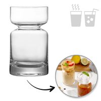 szklanka klepsydra flow glass 350 ml 1szt - szk191