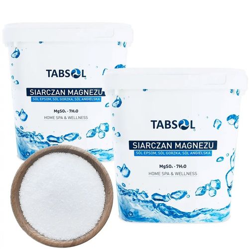 SIARCZAN MAGNEZU SÓL EPSOM ANGIELSKA GORZKA NIEMCY 10KG 2x 5kg + GĄBKA na Arena.pl