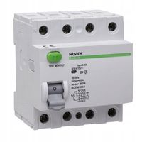 Wyłącznik różnicowoprądowy Ex9L-N 4P 25A 30mA Noark 108331