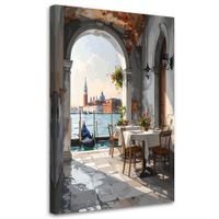 Obraz do salonu sypialni jadalni biura hotelu,Wenecja Restauracja