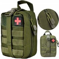 Apteczka Saszetka taktyczna ratunkowa wojskowa  R26_Zielony