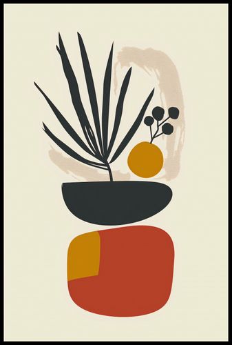 Plakat 61x91,5cm Botaniczny Wgląd na Arena.pl