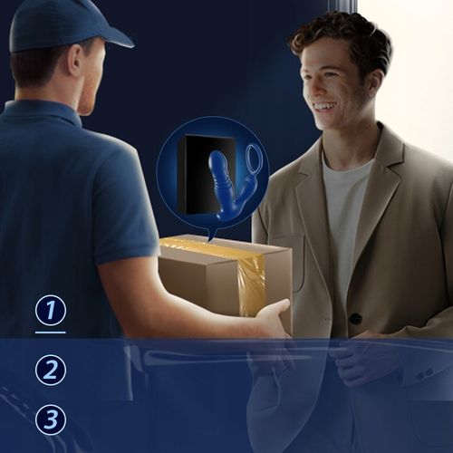 Wibrujący masażer prostaty Wibrator analny czarny na Arena.pl