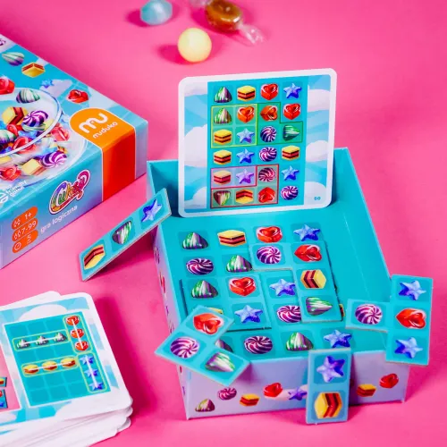 Logiczna gra dla dzieci - 60 zagadek o różnych poziomach trudności - Cuksy na Arena.pl