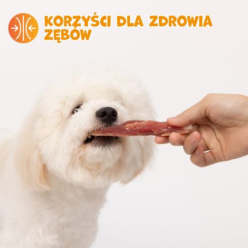 Piers z kaczki filet na patyku przysmak przekąska dla psa naturalne 500g na Arena.pl