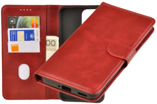 Etui portfel Wallet do Oppo Reno 12 5G czerwony na Arena.pl