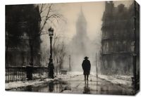 Obraz 70x50cm Mgła nad Londynem