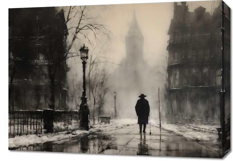 Obraz 70x50cm Mgła nad Londynem zdjęcie 1