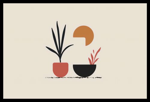 Plakat 45x30cm Domowy Ogród na Arena.pl