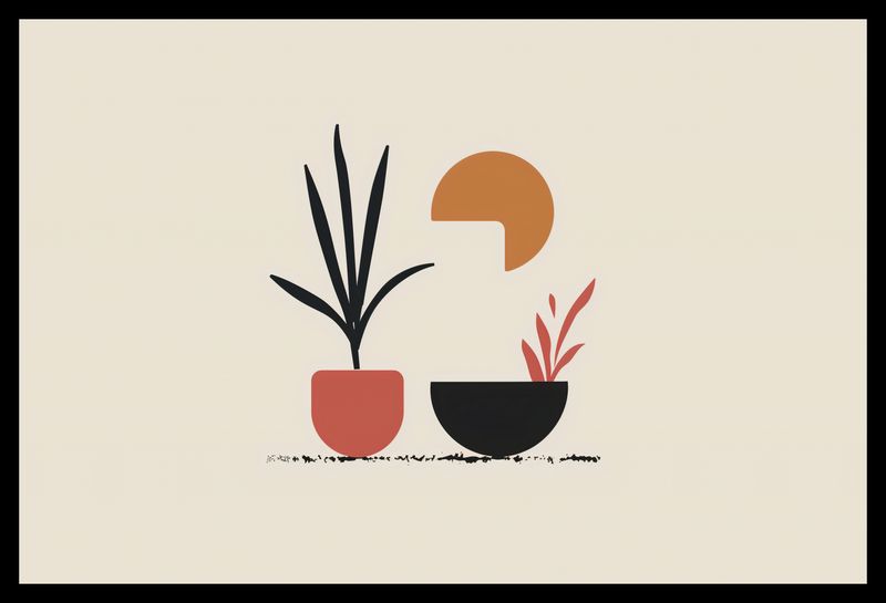 Plakat 45x30cm Domowy Ogród zdjęcie 2