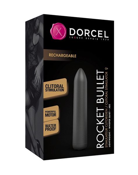 Mini Wibrator Dorcel Rocket Bullet 9Cm 16Trybów zdjęcie 1
