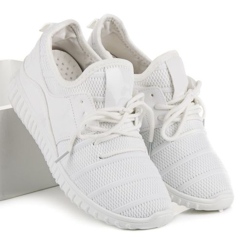 Białe wsuwane trampki r.41 na Arena.pl