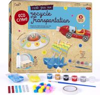 Zestaw Kreatywny DIY do Tworzenia Zabawek Recykling 31 Elementów Rękodzieło