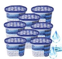 Zestaw 8 pochłaniaczy wilgoci bezzapachowych 8 x 300g neutralizuje zapachy