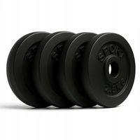 OBCIĄŻENIE ŻELIWNE 4x2,5kg ZESTAW 10kg talerz 28mm