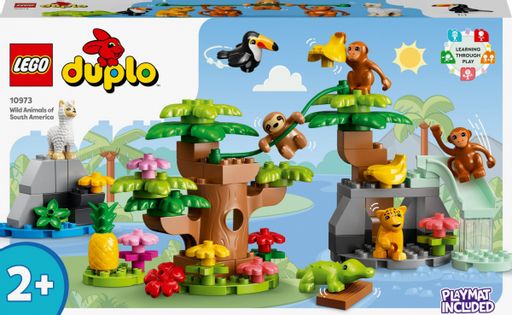 LEGO 10973 DUPLO Town Dzikie zwierzęta Ameryki Południowej p2