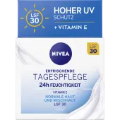 Odświeżająćy krem ochronny filtr 30 cera normalna, mieszana wit. E Nivea