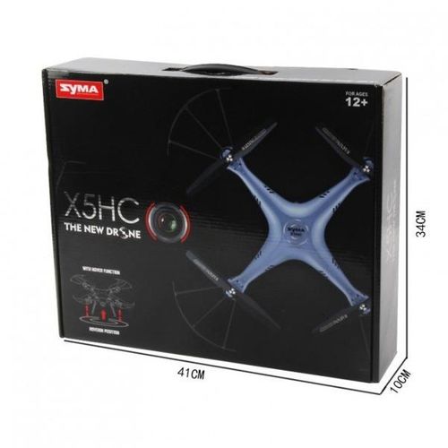 Dron Syma X5HC - niebieski na Arena.pl