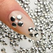 ShinePins gładkie ćwieki ozdoby do paznokci large NTN Premium Nr 2 5g