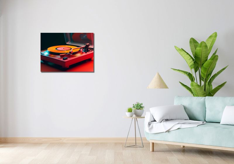 Obraz 70x50cm Retro Granie zdjęcie 2