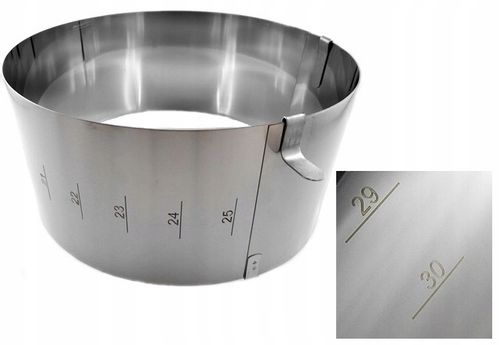 RANT OPASKA DO TORTU REGULOWANA TORTOWNICA FORMA PODZIAŁKA 18-30 H12cm na Arena.pl