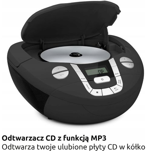 Radio sieciowe FM TechniSat VIOLA CD-1 CZARNY na Arena.pl