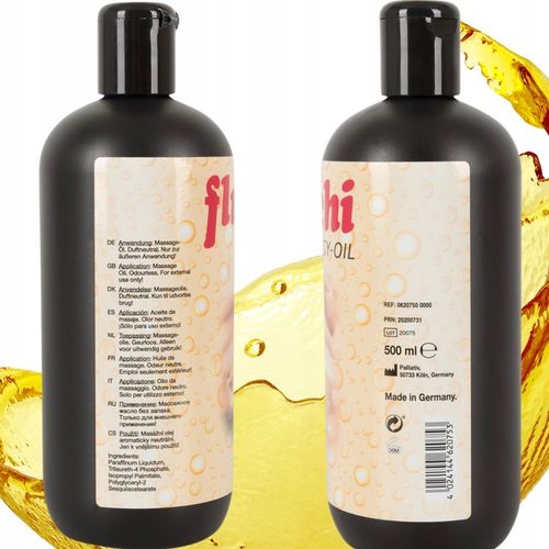 Olejek NURU do masażu erotycznego ciała krocza nawilżający poślizgowy 500ml na Arena.pl