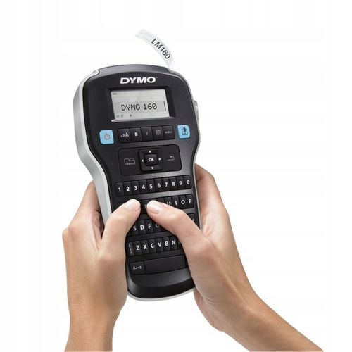 Drukarka etykiet DYMO LabelManager 160 LM160 + 5 taśm D1 45013 biała 12mm na Arena.pl