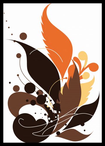 Plakat 29,7x42cm Ognie Jesienne na Arena.pl