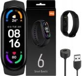 SMARTBAND M6 ZEGAREK SMARTWATCH DAMSKI MĘSKI DLA DZIECI BAND OPASKA SPORT