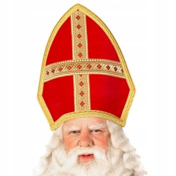 Czapka Biskupa Mitra Święty Ksiądz zdjęcie 1