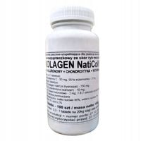 NatiCol Kolagen z Ryb Morskich - Podkowa - 100 Tab. Zdrowie Stawów i