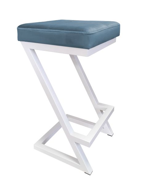 Hoker krzesło barowe ZETA LOFT METAL podstawa biała MG33 zdjęcie 1