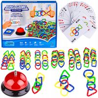 GRA LOGICZNA Połącz Obręcze Kształty Puzzle Karty