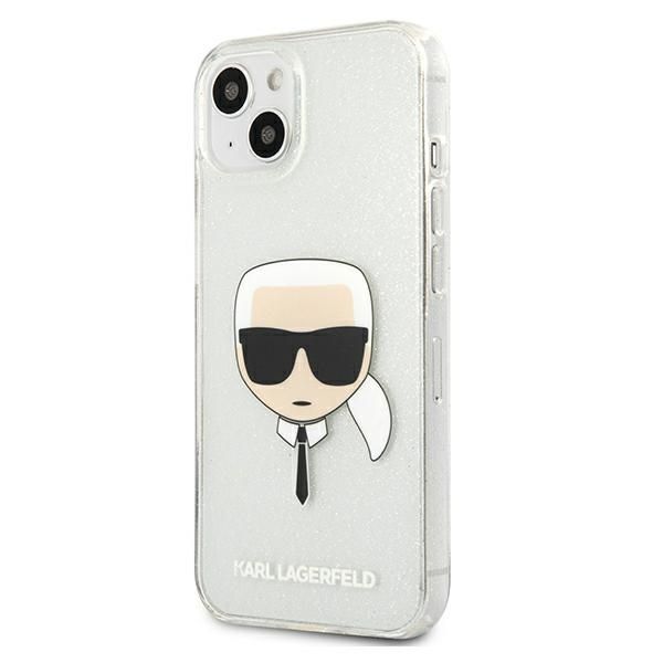 Etui Karl Lagerfeld do iPhone 13 mini, Srebrny zdjęcie 2