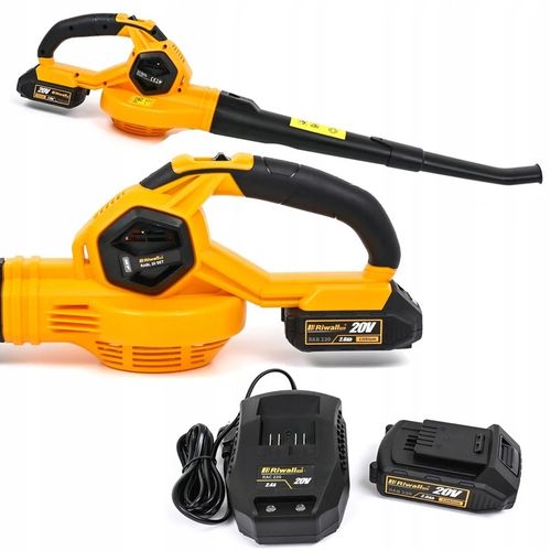 Dmuchawa akumulatorowa do liści mocna 20 V Riwall PRO RABL 20 na Arena.pl