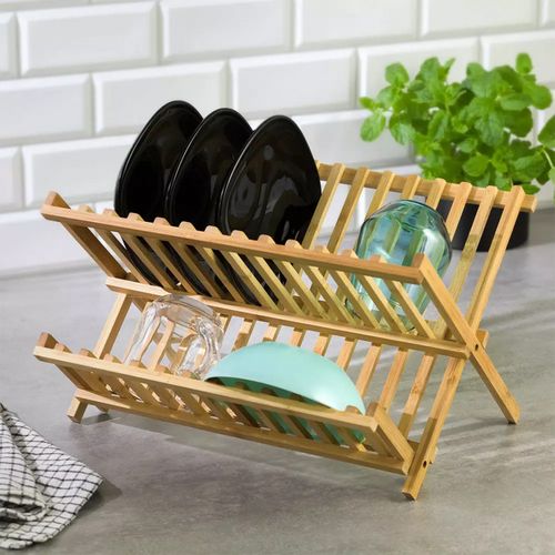 suszarka bambusowa do naczyń kinghoff kh-1631 na Arena.pl