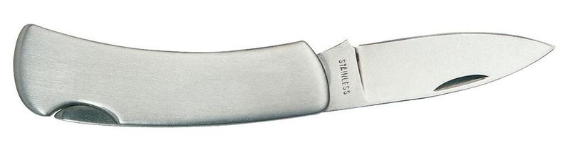 Nóż METALLIC, srebrny zdjęcie 1