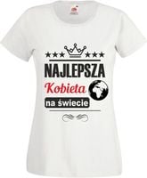 FOTO KOSZULKA na prezent na DZIEŃ KOBIET z napisem